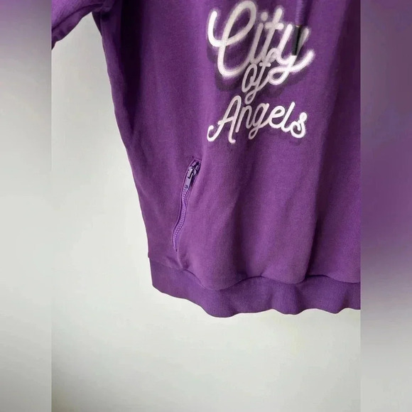 Crooks  & Castles LA Serif Hoodie Purple Cheap - Picture 6 of 14